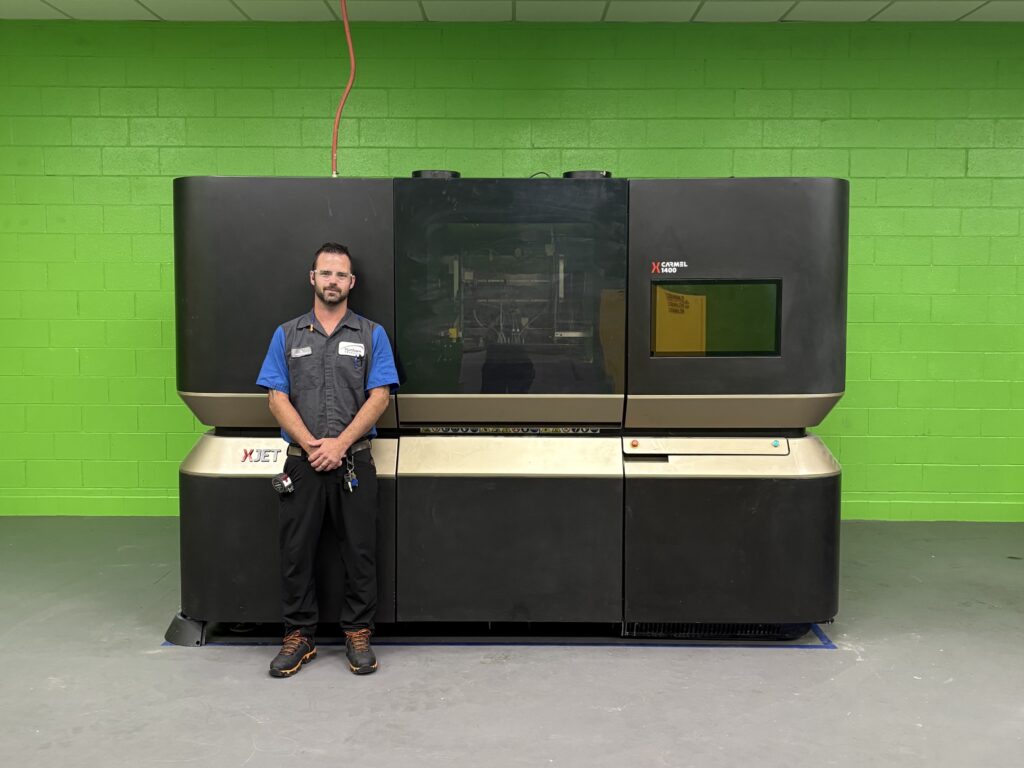 XJet Carmel 1400M system to be installed at Humtown Products.